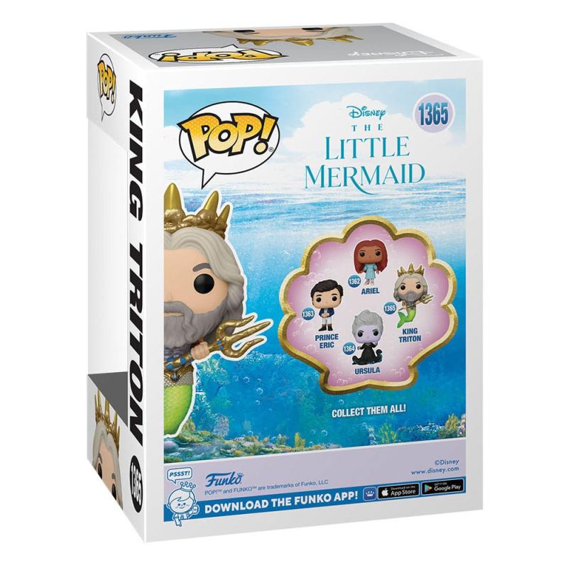 The Little Mermaid POP! Disney Vinyl Figure King Triton 9 cm