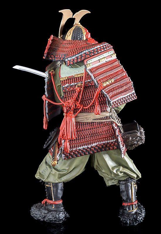 PLAMAX Plastic Model Kit 1/12 Kamakura Period Armored Warrior (re-run) 13 cm