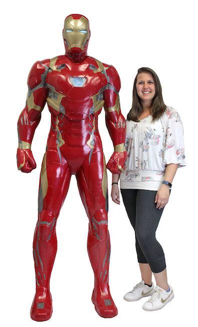Captain America Civil War Life-Size Statue Iron Man (Foam Rubber/Latex) 198 cm - NECA