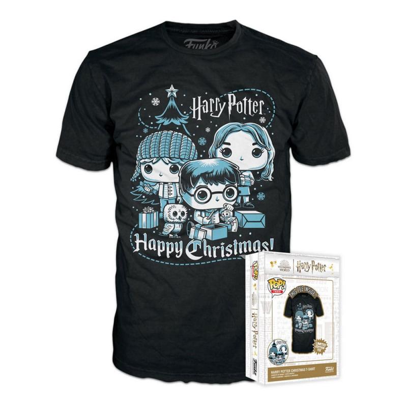 Harry Potter POP! Tees T-Shirt Ron, Hermione, Harry
