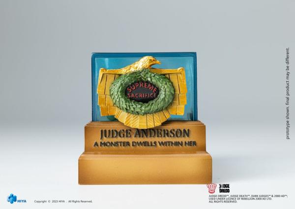 2000 AD Exquisite Mini Action Figure 1/18 Judge Dredd Judge Anderson Hall of Heroes 10 cm