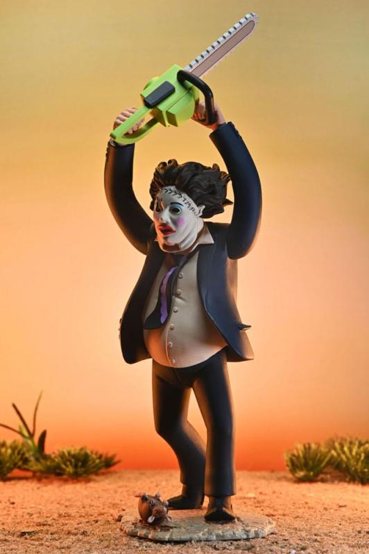 Texas Chainsaw Massacre Toony Terrors Action Figure 50th Anniversary Pretty Woman Leatherface 15 cm