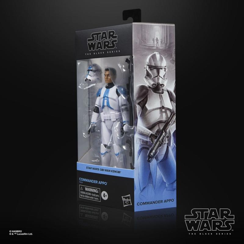 Star Wars: Obi-Wan Kenobi Black Series Action Figure Commander Appo 15 cm