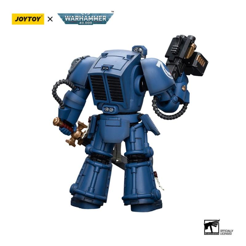 Warhammer 40k Action Figure 1/18 Ultramarines Terminator Squad Sergeant with Power Sword and Telepor