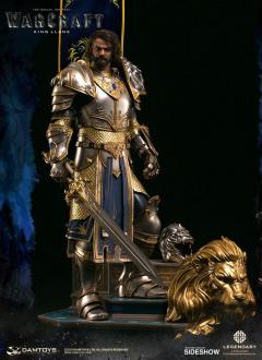 Warcraft Epic Series Premium Statue King Llane 70 cm