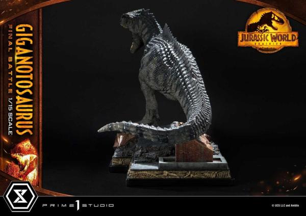 Jurassic World: Dominion Legacy Museum Collection Statue 1/15 Giganotosaurus Final Battle Bonus Vers