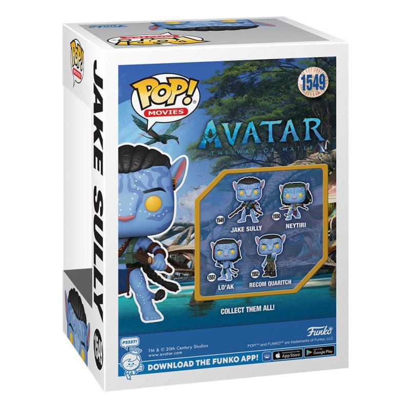 Avatar: The Way of Water POP! Movies Vinyl Figure Jake Sully (Battle) 9 cm