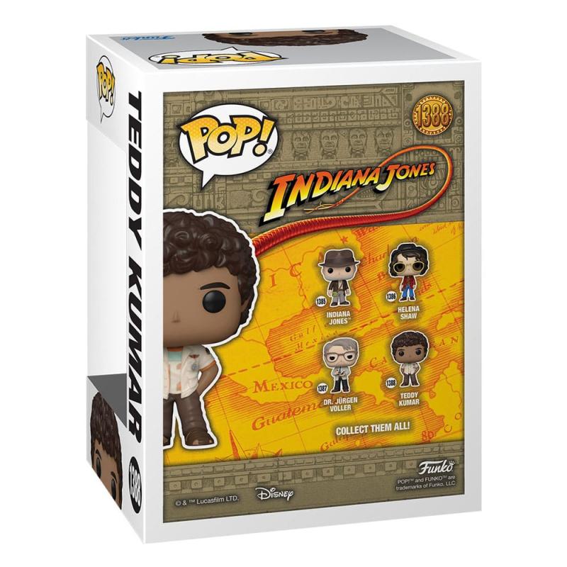 Indiana Jones 5 POP! Movies Vinyl Figure Teddy Kumar 9 cm
