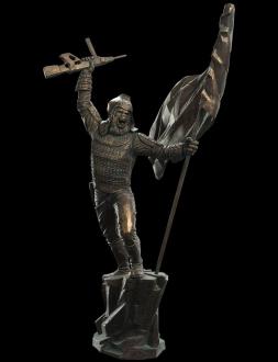 Planet of the Apes Statue General Ursus 50 cm