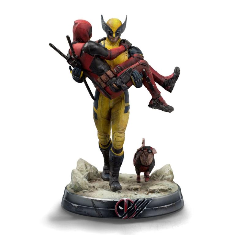Deadpool Deluxe Art Scale Statue 1/10 Deadpool & Wolverine 21 cm