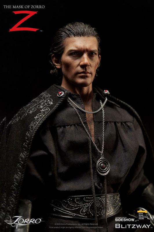 The Mask of Zorro Action Figure 1/6 Zorro (Antonio Banderas) 29 cm