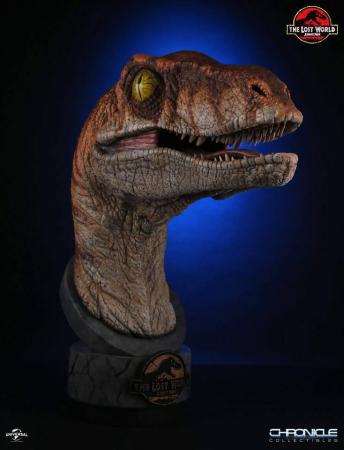 Jurassic Park 2 Bust 1/1 Male Raptor 76 cm