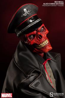 Red Skull Allied Charge on Hydra 53 cm, premium format - Sideshow