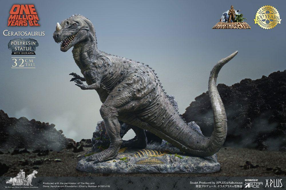 One Million Years B.C.: Ceratosaurus 32 cm Statue - Star Ace Toys
