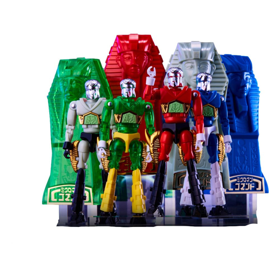 Legacysoul Action Figure Microman Command No. 2 4er Set