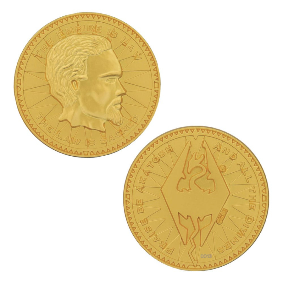The Elder Scrolls Collectable Coin Septim Misty Gold Edition