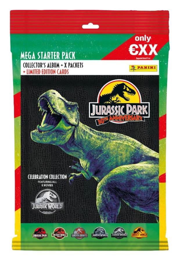 Jurassic Park 30th Anniversary Trading Cards Celebration Collection Starter Pack *German Version*