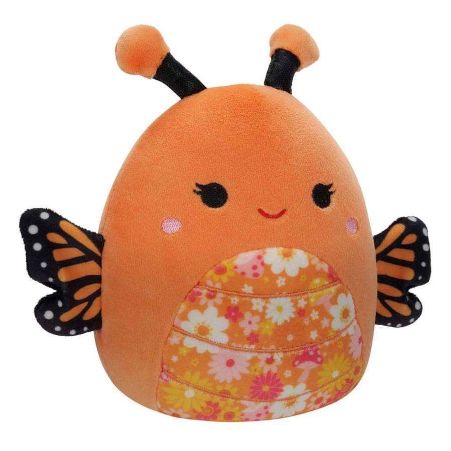 Squishmallows Plush Figure Orange Monarch Butterfly with Floral Belly Mony 40 cm