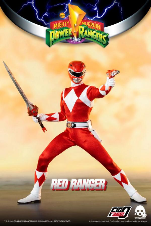 Mighty Morphin Power Rangers: Red Ranger - FigZero  Figure 1/6 - ThreeZero