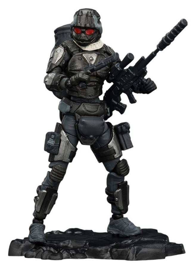 Dark Source Steel Ride Corps Action Figure Sniper Cinder 8 cm