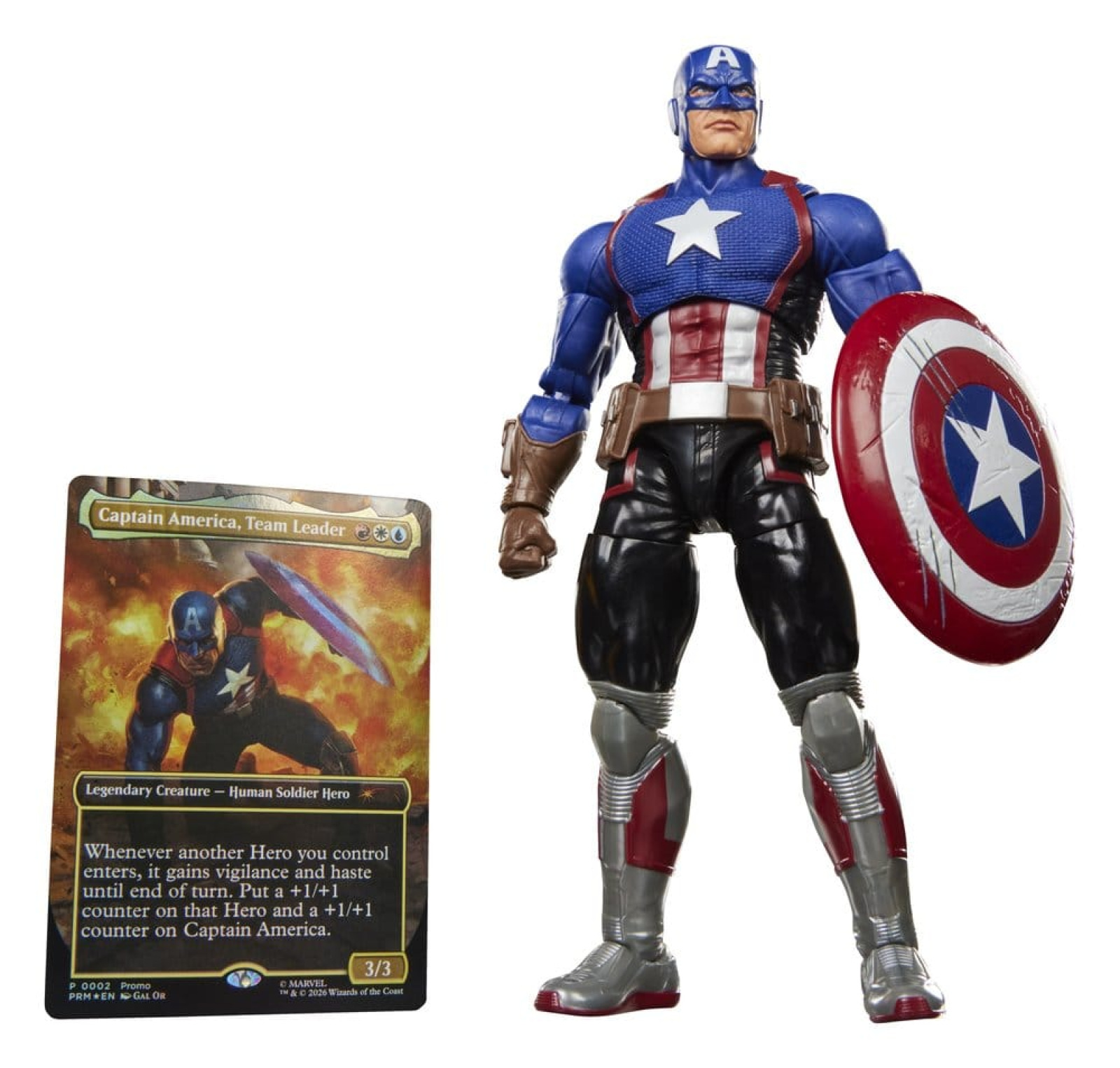 Magic The Gathering: Marvel Super Heroes Marvel Legends Action Figure Captain America (Avengers: Twi