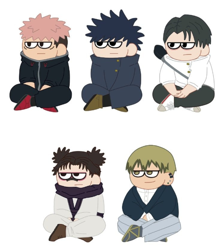 Jujutsu Kaisen JIRORI Mini Figures 9 cm Vol. 2 Blind Box Display (5)