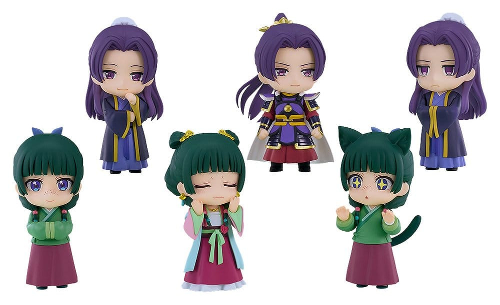 The Apothecary Diaries Nendoroid Surprise Mini Figures Maomao & Jinshi Collection 7 cm Blind Box Dis