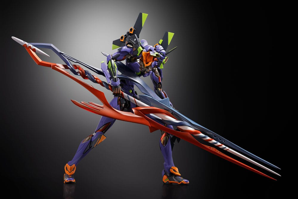 Neon Genesis Evangelion Metal Build Action Figure Eva Test Type-01 30th with the Spear of Gaius 22 c