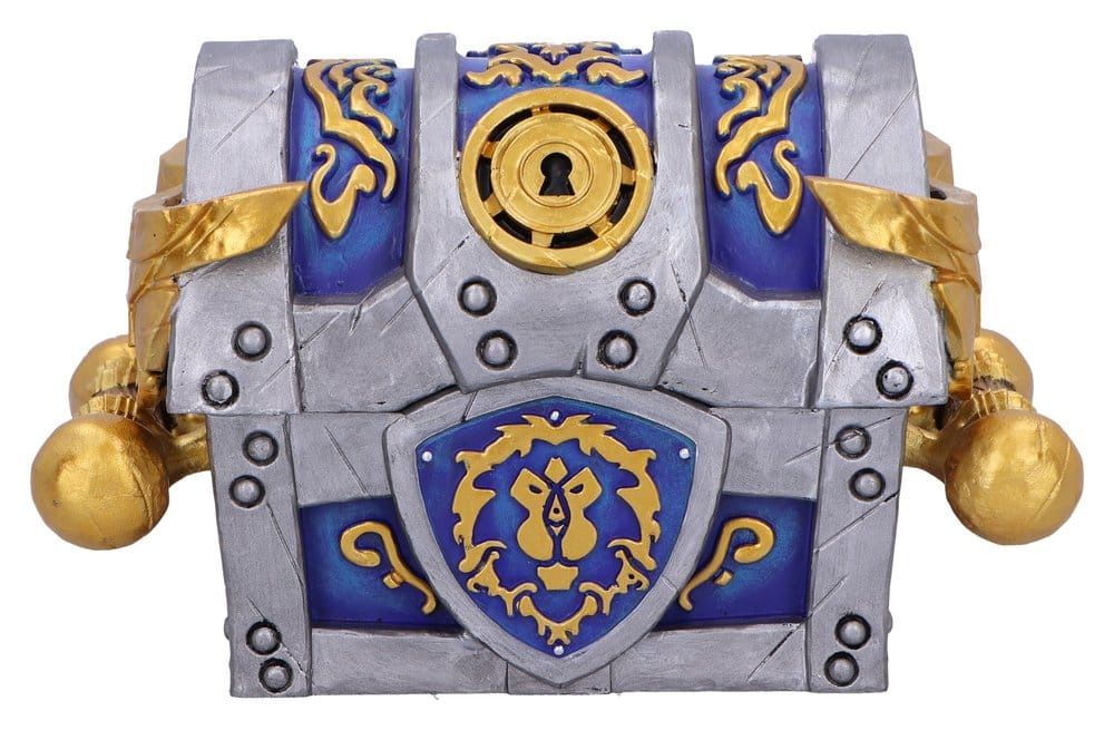 World of Warcraft Storage Box Treasure Chest Alliance War 11 cm