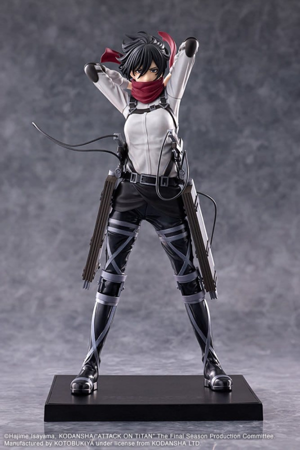 Attack on Titan: The Final Season Oshi Works PVC Figure Mikasa Ackerman The Final Season Ver. 25 cm