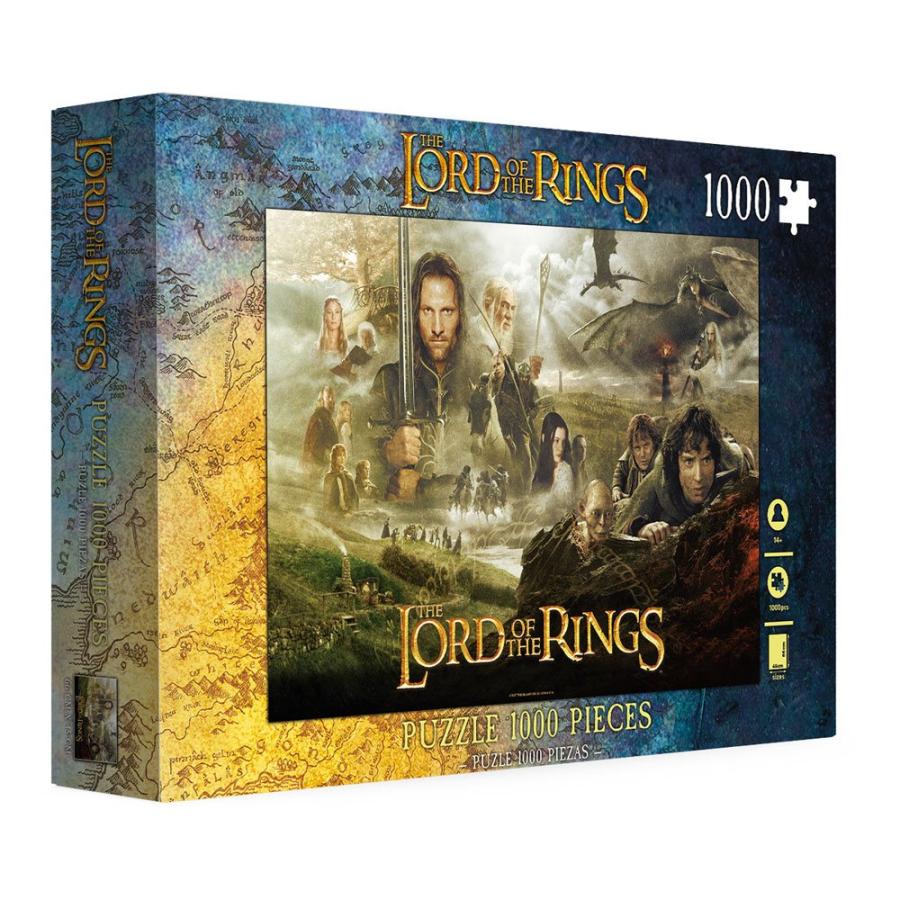 Lord of the Rings Jigsaw Puzzle Poster (1000 pieces)