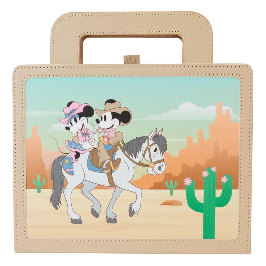 Disney by Loungefly Notebook Western Mickey and Minnie Lunchbox