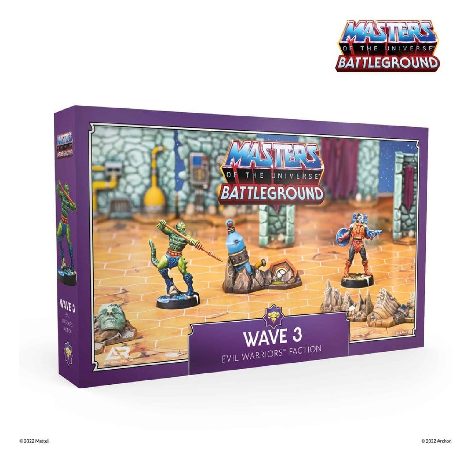 Masters of the Universe: Battleground Miniatures Game Wave 3: Evil Warriors Faction *Spanish Version
