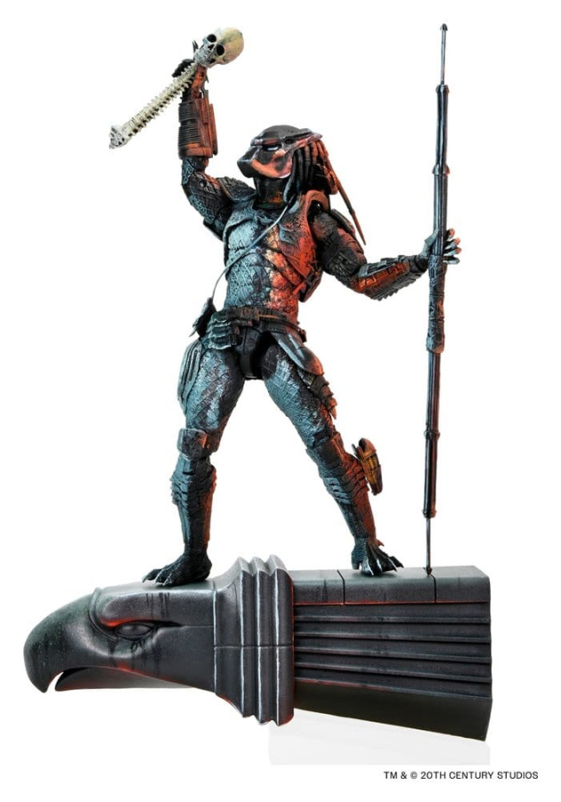 Predator 2 Action Figure City Hunter Poster Series 18 cm