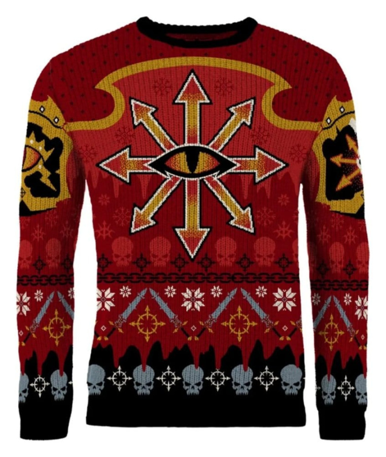 Warhammer 40,000 Christmas Sweater Chaos