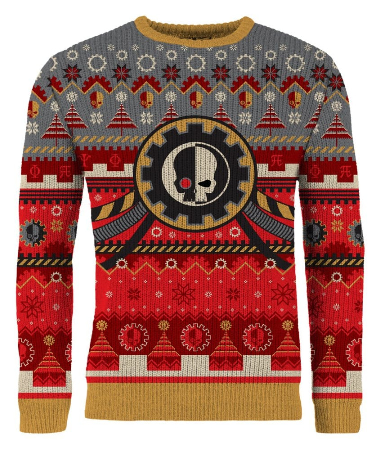 Warhammer 40,000 Christmas Sweater Admech