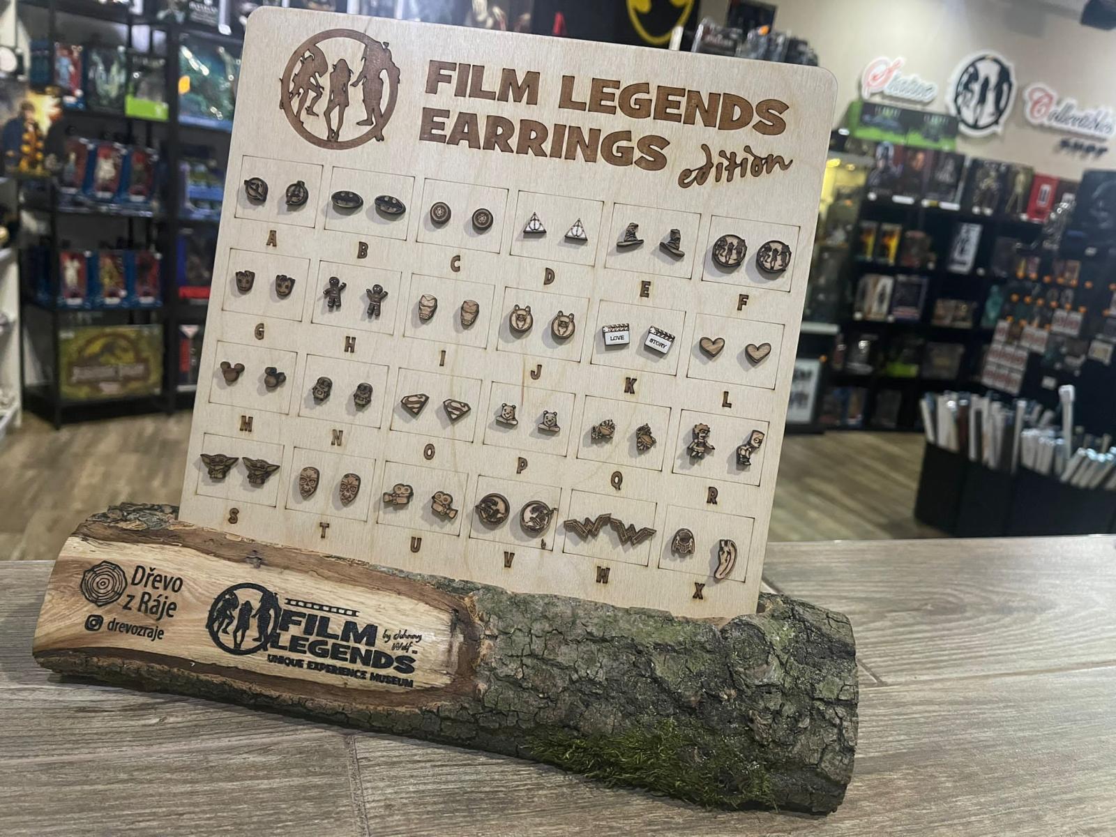 Wooden Earrings FILM Exclusive Limited Collection