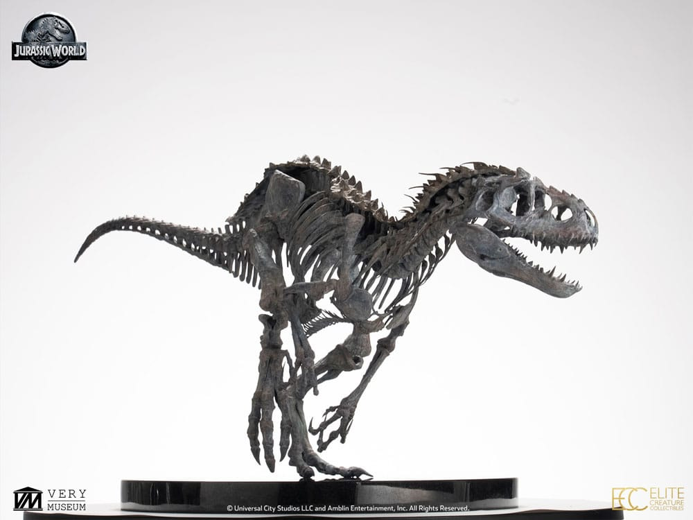 Jurassic World ECC Elite Creature Line Statue 1/12 Indominus Rex Skeleton Bronze 35 cm