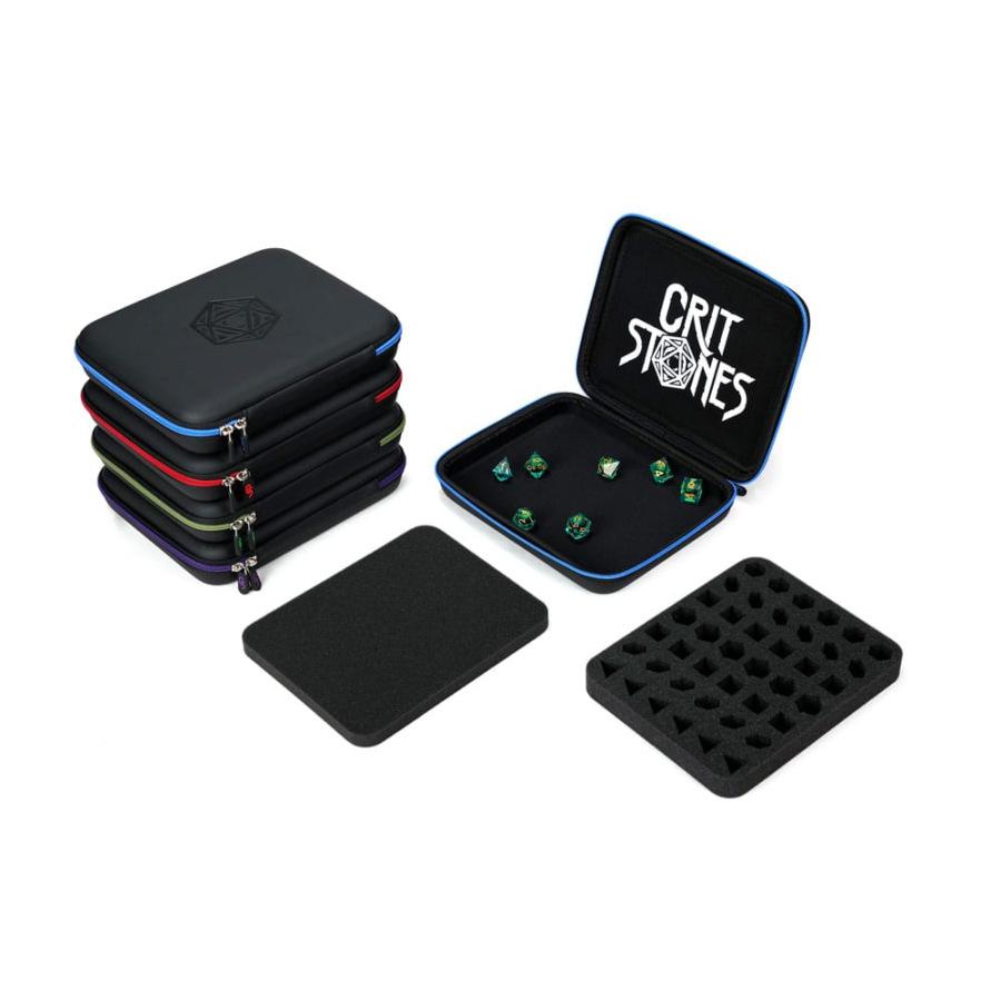 CritStones Dice Case Arcanum Blue
