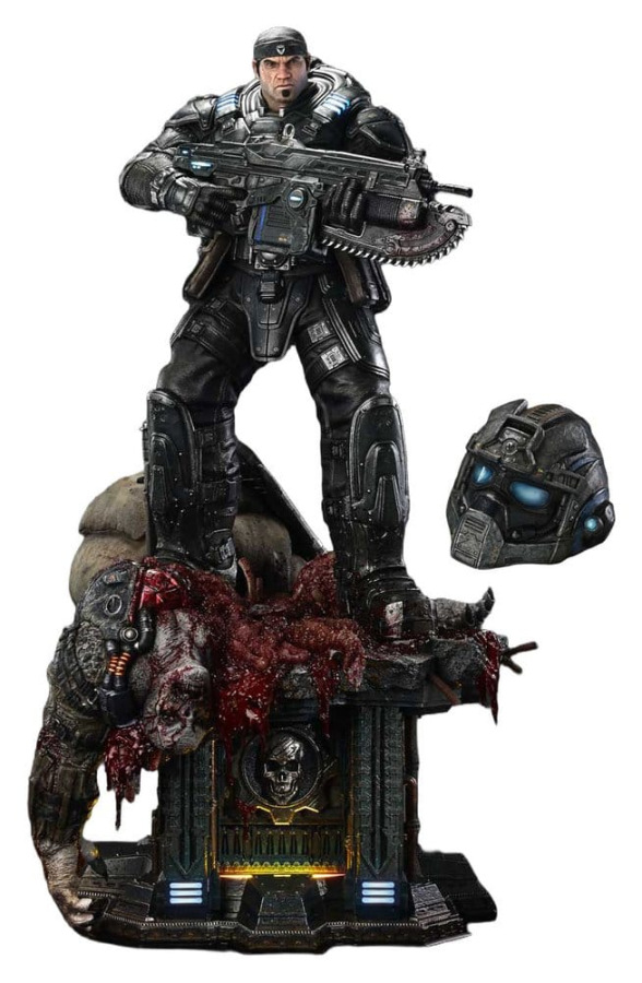 Gears of War: Reloaded Real Elite Masterline Series Statue 1/3 Marcus Fenix Ultimate Bonus Version 9