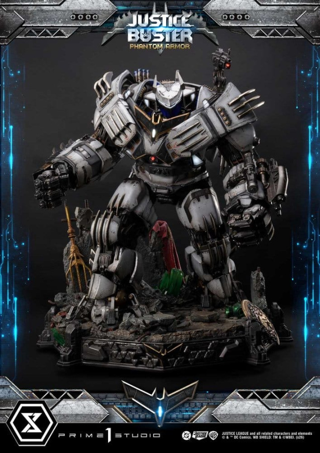 DC Comics Ultimate Museum Masterline Statue Justice Buster: Phantom Armor (Design By Josh Nizzi) 88