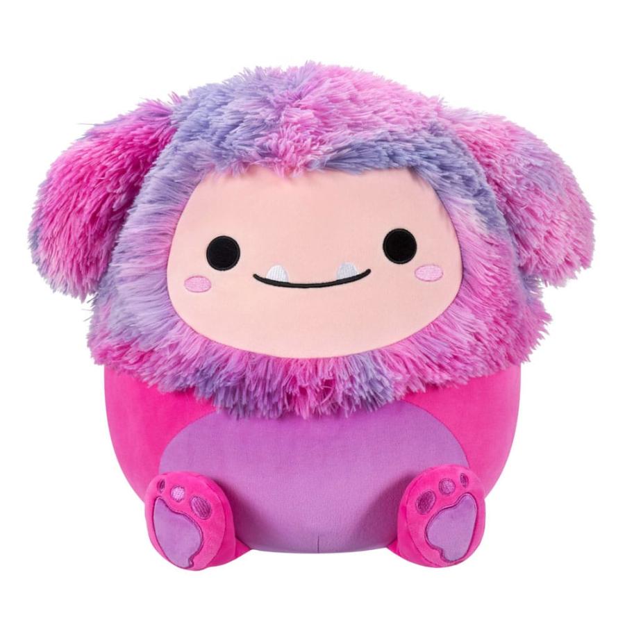 Squishmallows Plush Figure Magenta Bigfoot with Multicolored Hair Woxie 30 cm
