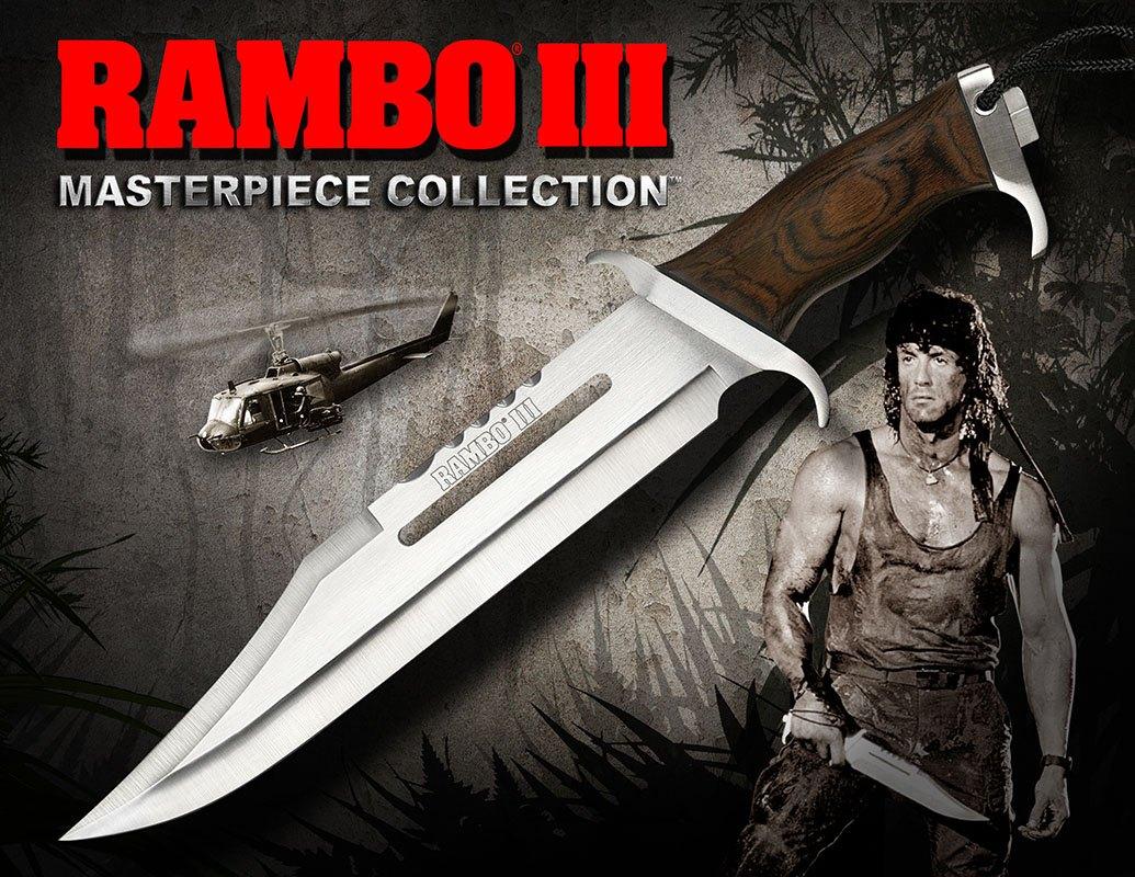 Rambo III Replica 1/1 Knife Masterpiece Collection Standard Edition 46 cm - HCG