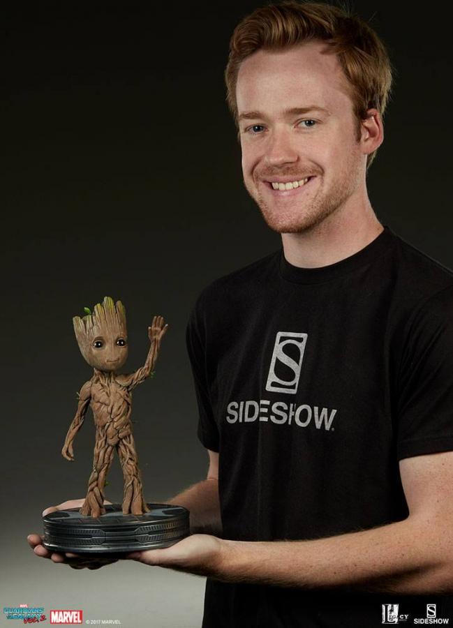  Sideshow Guardians Of The Galaxy Vol 2 Baby Groot Marquette  Figure : Toys & Games