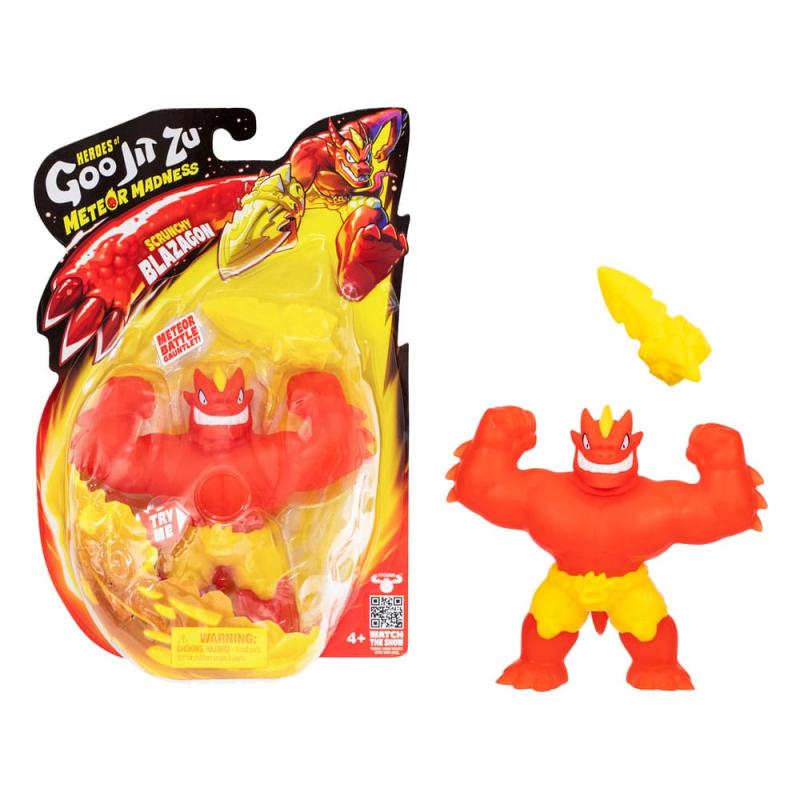 Heroes of Goo Jit Zu Meteor Madness Stretch Figure Blazagon 13 cm 4