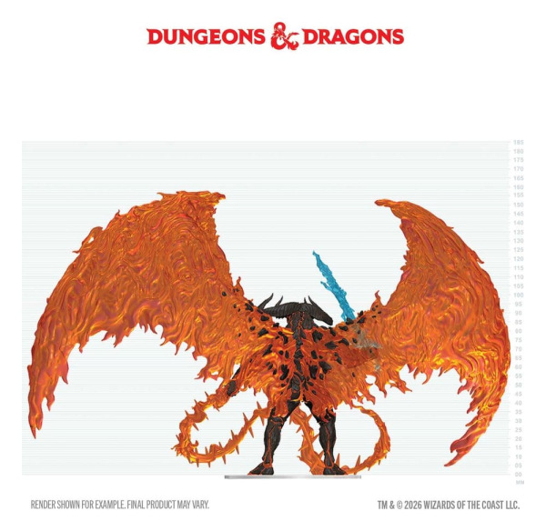 D&D Icons of the Realms Boxed prepainted Miniatures Balor 20 cm 1