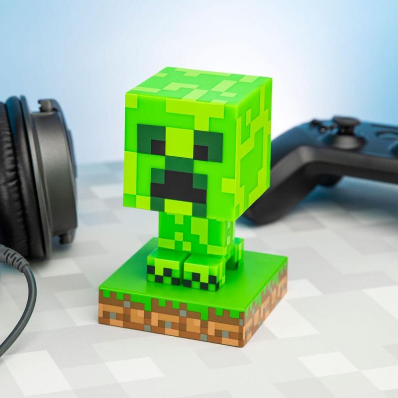 Minecraft Icons Light Creeper 11 cm 5