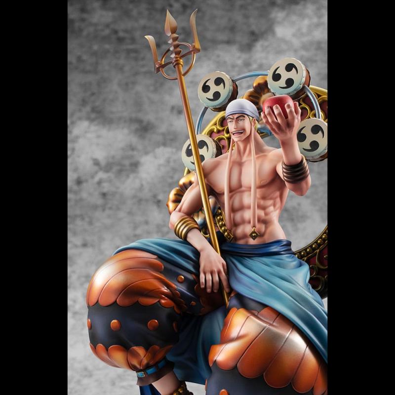 One Piece P.O.P PVC Statue Neo Maximum The only God of Skypiea Enel 34 cm 5