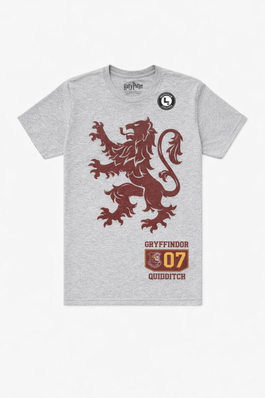 Harry Potter T-Shirt Gryffindor 07 Quidditch Lion Crest