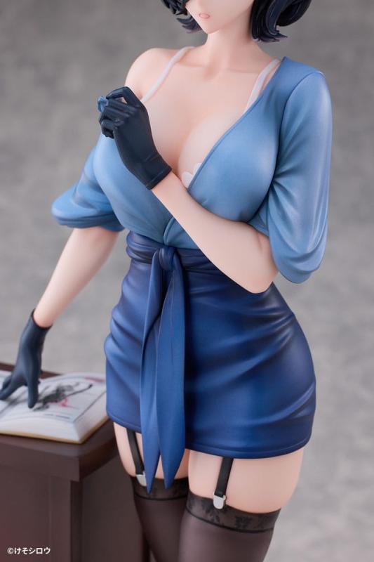 Original Character PVC Statue 1/6 Toutotsu ni Nugidasu Tennen Bijutsu Kyoushi Rumi Illustration by K 5